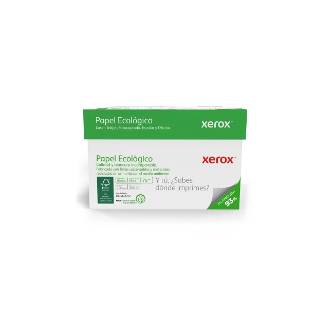 Papel Bond Ecológico Oficio XEROX Ecológico