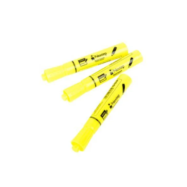 MARCADOR NEXTEP RESALTADOR COLOR AMARILLO C/12 PZAS