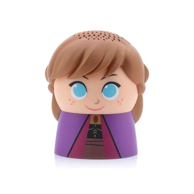 Bocina portatil mini Bitty Boomers  AnnaFrozen Disney. Bluetooth 5.0. Modelo BITTYANNA/NEW
