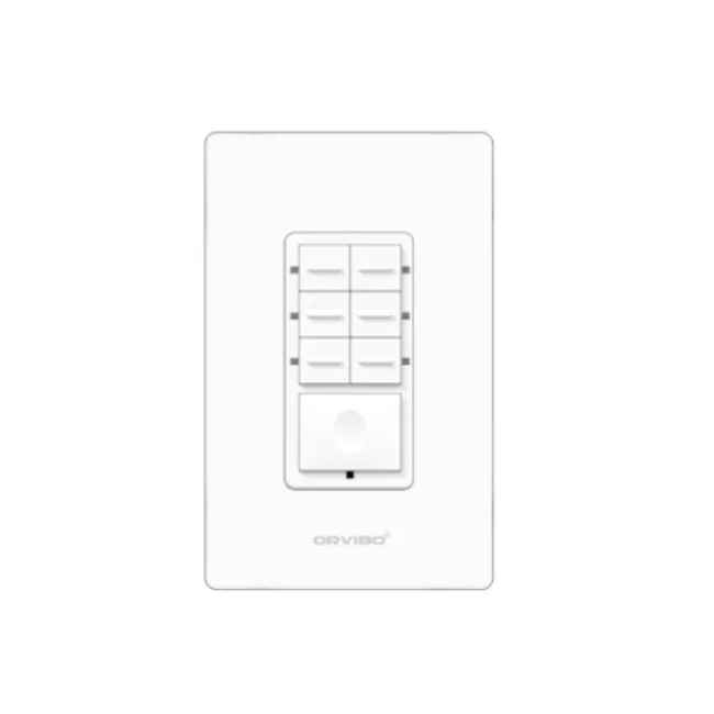 Botonera de 7 Escenas Inteligente ZIGBEE  Orvibo T10S7ZW-1UO