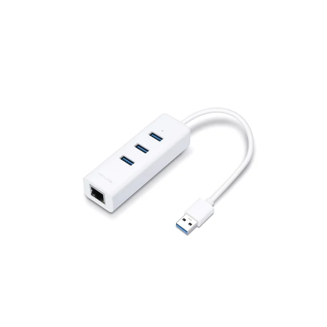 TP-Link UE330 base para laptop o replicador de puertos Alámbrico USB 3.2 Gen 1 (3.1 Gen 1) Type-A Blanco image 2