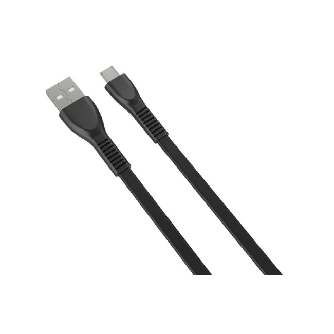 Naceb Technology USB A - microUSB, 1m cable USB USB 2.0 Micro-USB B Negro