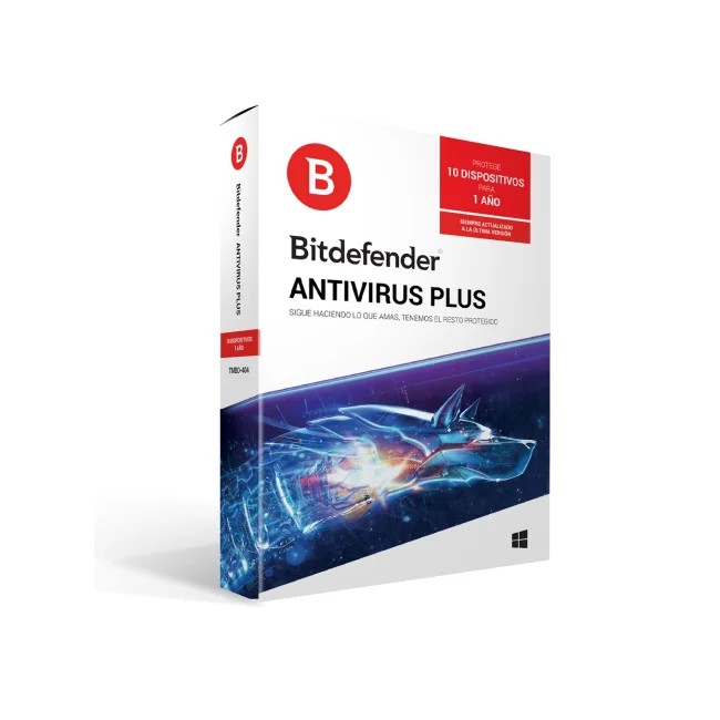 Bitdefender TMBD-404 software de seguridad Seguridad antivirus Base Español 10 licencia(s) 1 Año(s)