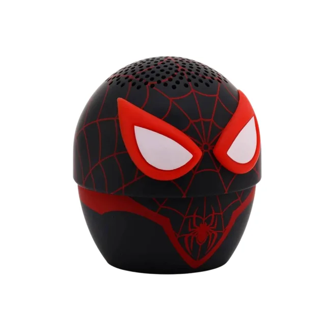Bocina portatil mini Bitty Boomers Miles MoraleMarvel. Bluetooth 5.0 Modelo BITTYMILES/NEW