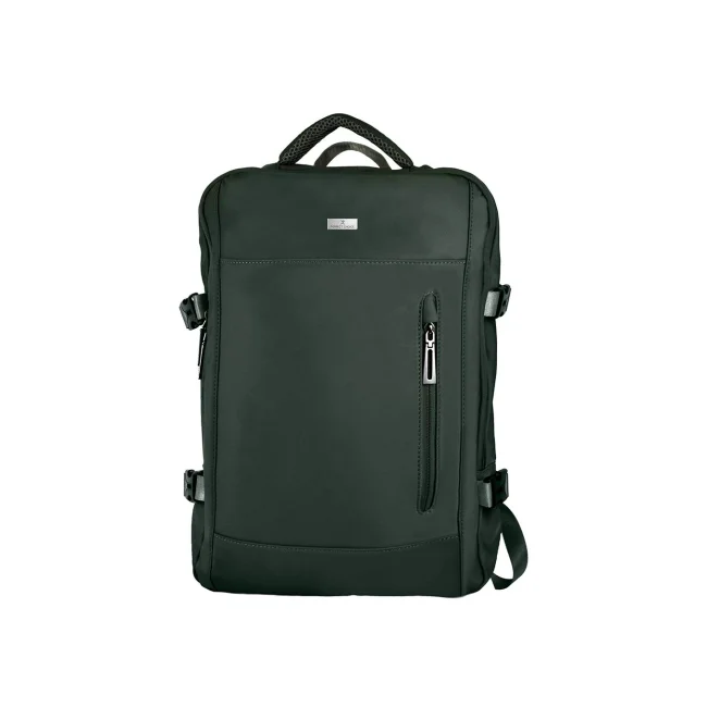 Mochila para Laptop 15.6 pulgadas Diseño Ejecutivo Expandible Growme Color: Verde | PERFECT CHOICE