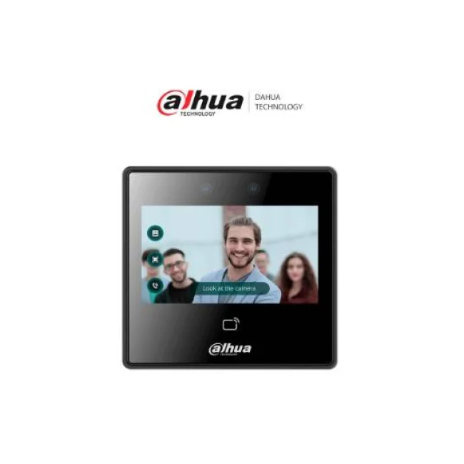 Dahua Technology DHI-ASI3213A-W lector de control de acceso Terminal de reconocimiento facial Negro image 3