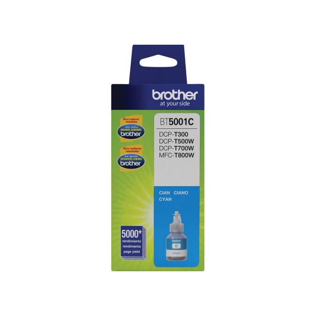 Brother BT5001C cartucho de tinta 1 pieza(s) Original Extra (Súper) alto rendimiento Cian