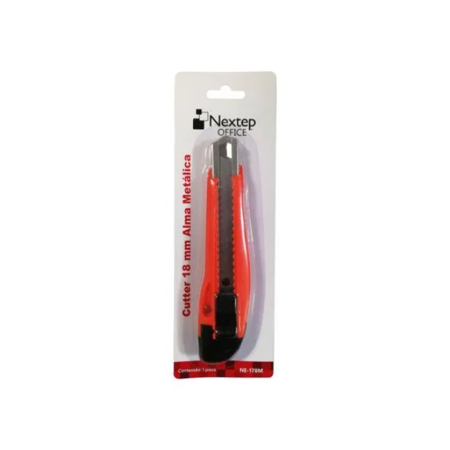 Nextep NE-178M cúter Naranja Cuchilla de corte a presión