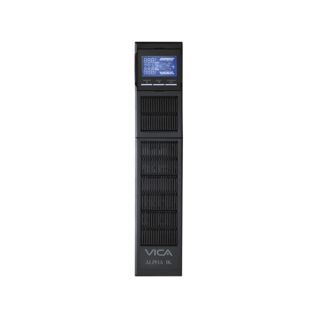 Vica ALPHA 1K sistema de alimentación ininterrumpida (UPS) Doble conversión (en línea) 1 kVA 1000 W 8 salidas AC