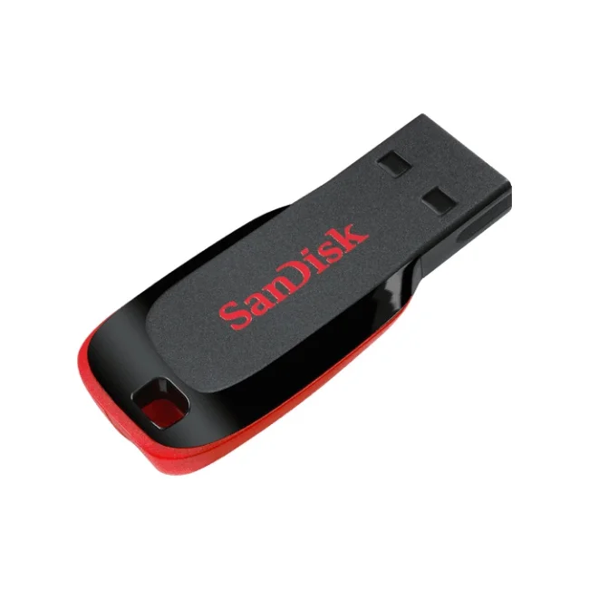 Memoria USB SanDisk Cruzer Blade Z50, 16GB, USB 2.0, Negro.