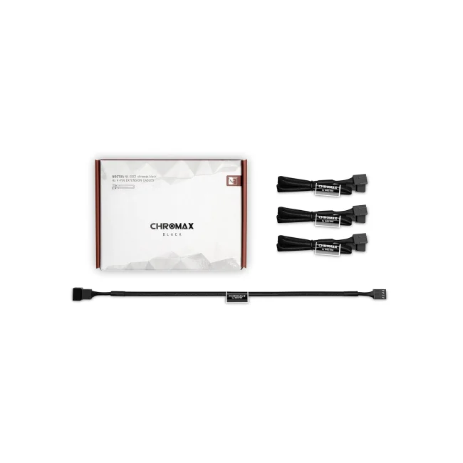 NOCTUA 4 CABLES DE EXTENSION NA-SEC1 CH.BK image 2