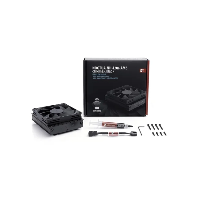 NOCTUA DISIPADOR DE AIRE L9a-AM5 CHROMAX BLACK