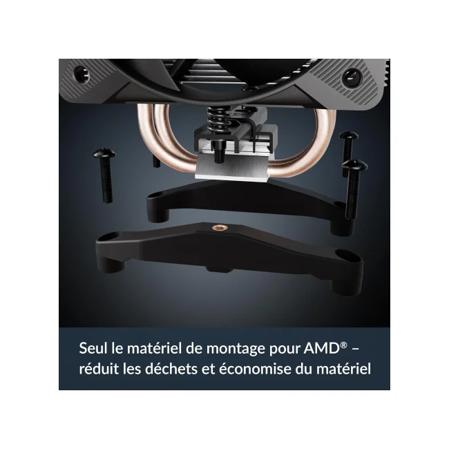 ARCTIC Freezer 8A Procesador Enfriador de aire 10 cm Aluminio, Negro image 6