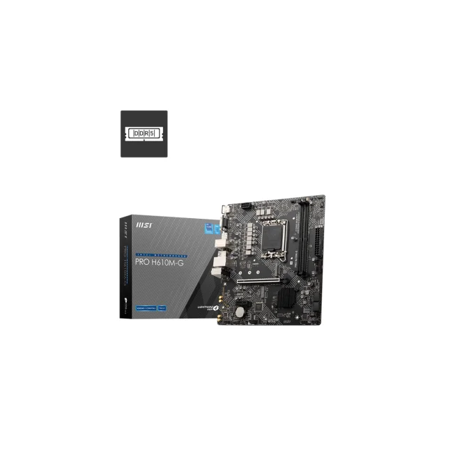 MSI PRO H610M-G placa base Intel H610 LGA 1700 Micro ATX image 3