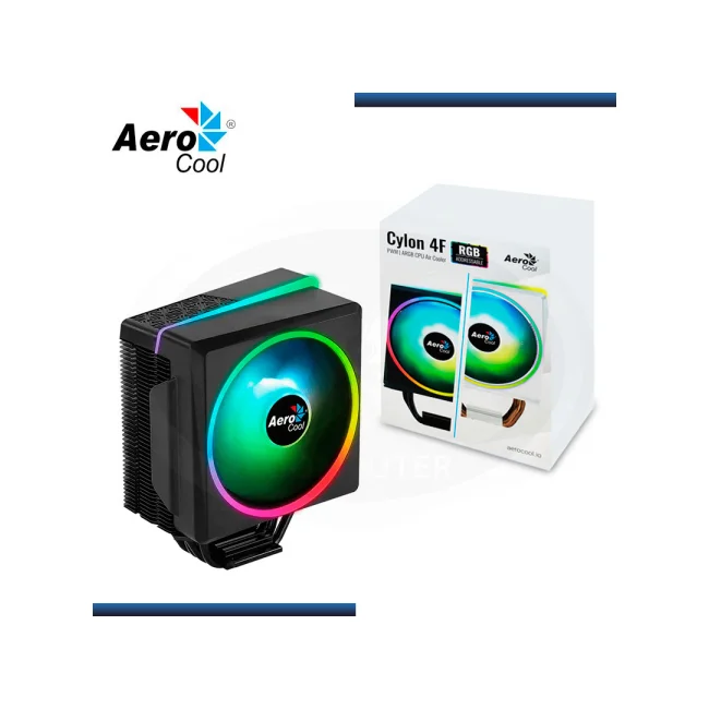 DISIPADOR CPU AEROCOOL CYLON 4F ARGB