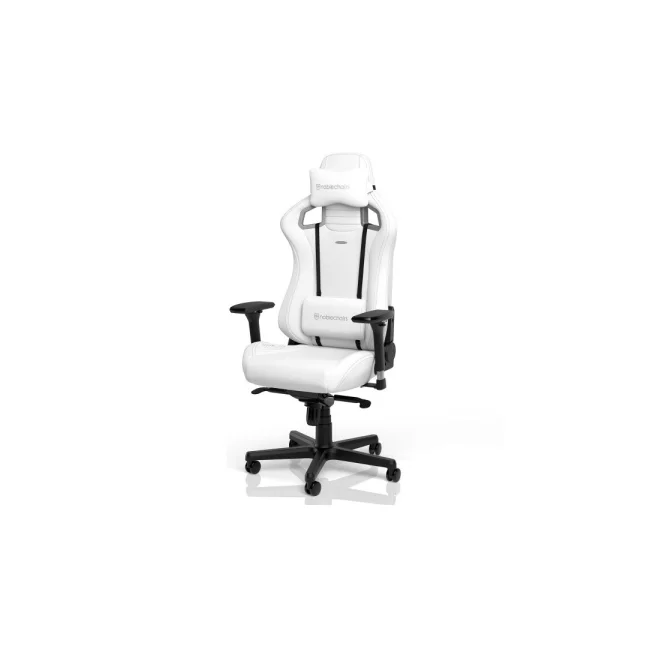 SILLA NOBLECHAIRS EPIC EDITION WHITE CUERO SINTETICO 120KG