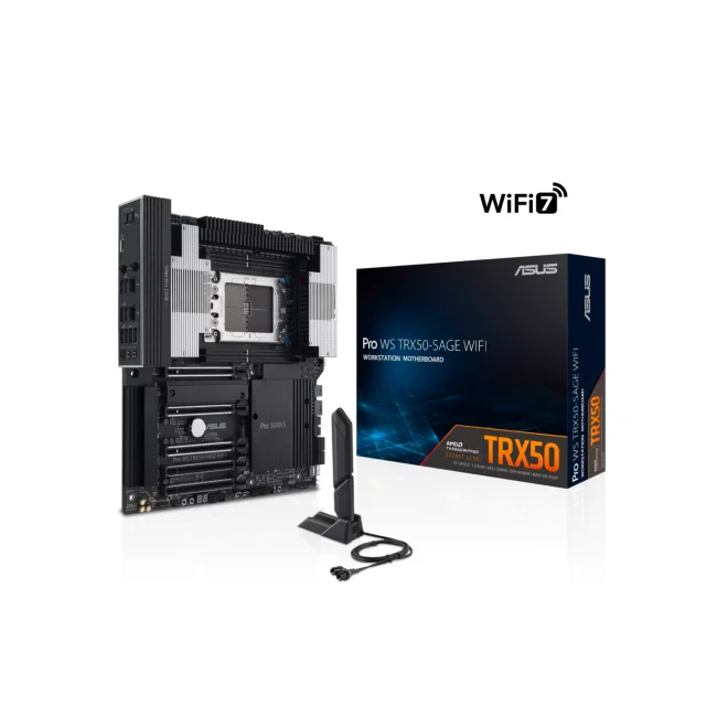 ASUS Pro WS TRX50-SAGE WIFI AMD TRX50 Socket sTR5 SSI CEB