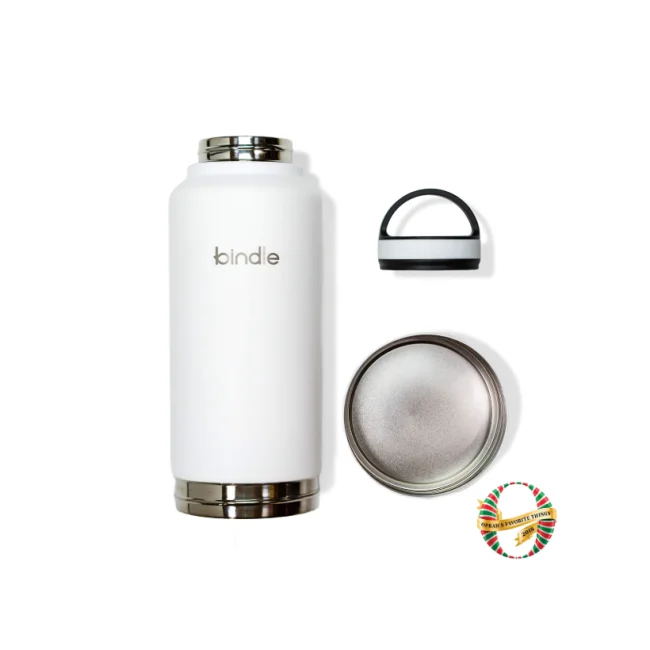TERMO ACERO INOXIDABLE BINDLE 24OZ/709ML 24Hrs FRIO / 12Hrs CALIENTE COLOR BLANCO