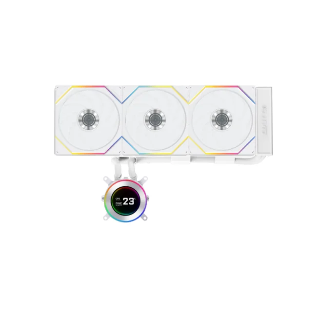 ENFRIAMIENTO LIQUIDO LIAN LI HYDROSHIFT II LCD-C 360TL WHITE LCD Y LED ARGB