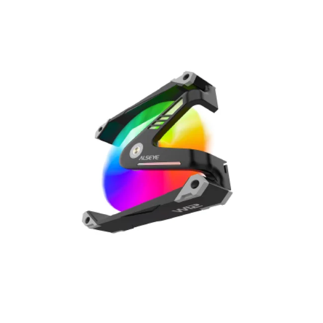 VENTILADOR ALSEYE W12 PRO-B 700-2000RPM ARGB 120MM BLACK
