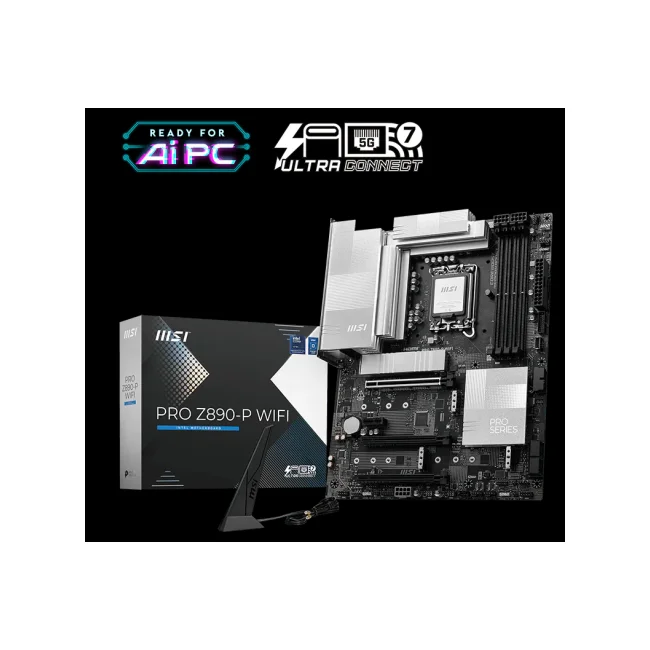TARJETA MADRE MSI PRO Z890-P WIFI 7 DDR5 SOC 1851