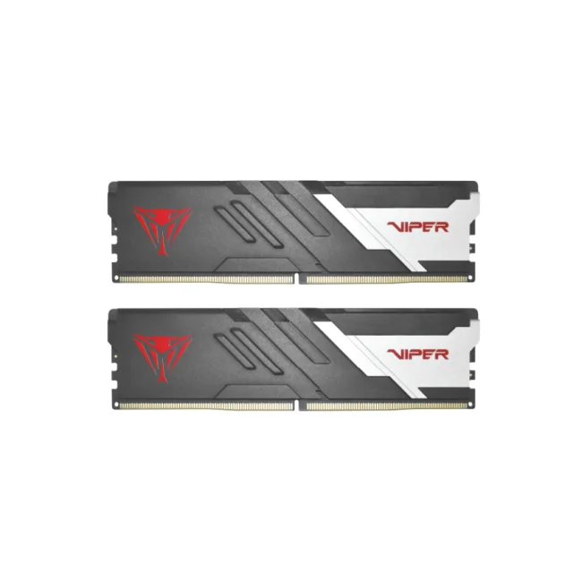 MEMORIA DDR5 UDIMM PATRIOT VIPER VENOM 32GB (2X16GB) 6400MTs CL32 BLK/SIL HS KIT