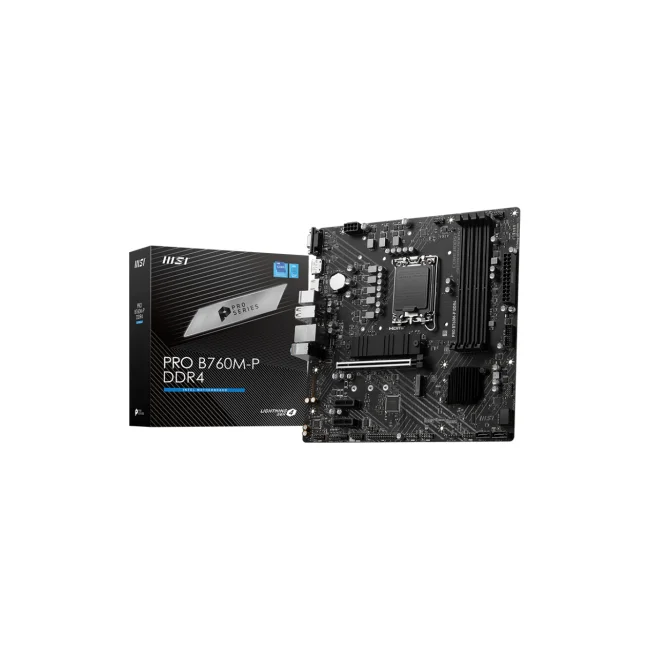 MSI PRO B760M-P DDR4 placa base Intel B760 LGA 1700 Micro ATX image 2