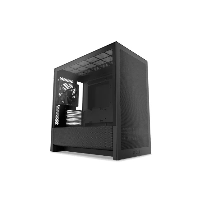 GABINETE NZXT (CC-H31FB-01) H3 FLOW, MID TOWER, MICRO ITX, MICRO ATX, 1 FAN, SIN FUENTE, NEGRO image 2