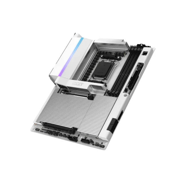 MOTHERBOARD NZXT N9 X870E BLANCO RGB AM5 WIFI 7 DDR5 ATX
