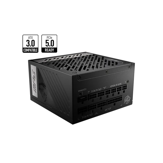 MSI MAG A850GL PCIE5 unidad de fuente de alimentación 850 W 20+4 pin ATX ATX Negro image 2