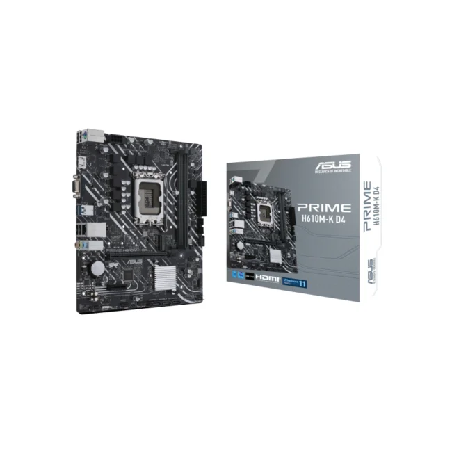 ASUS PRIME H610M-K D4 Intel H610 LGA 1700 Micro ATX image 3