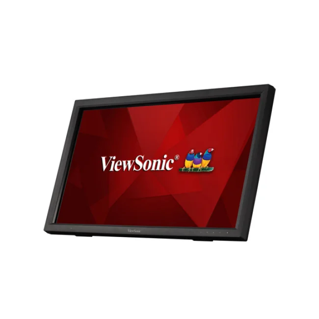 Viewsonic TD2423D monitor de computadora 61 cm (24") 1920 x 1080 Pixeles Full HD LCD Pantalla táctil Negro