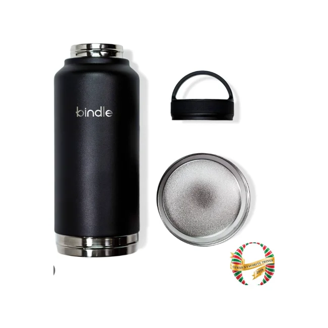 TERMO ACERO INOXIDABLE BINDLE 24OZ/709ML 24Hrs FRIO / 12Hrs CALIENTE COLOR NEGRO