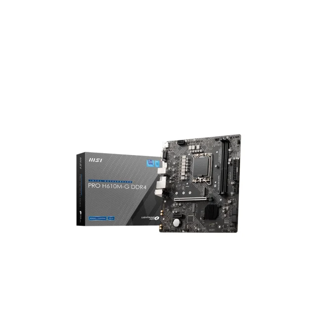 MSI PRO H610M-G DDR4 placa base Intel H610 LGA 1700 Micro ATX image 2