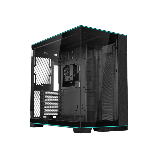 GABINETE LIAN LI 011 DYNAMIC EVO RGB BLACK CRIST TEMP EATX