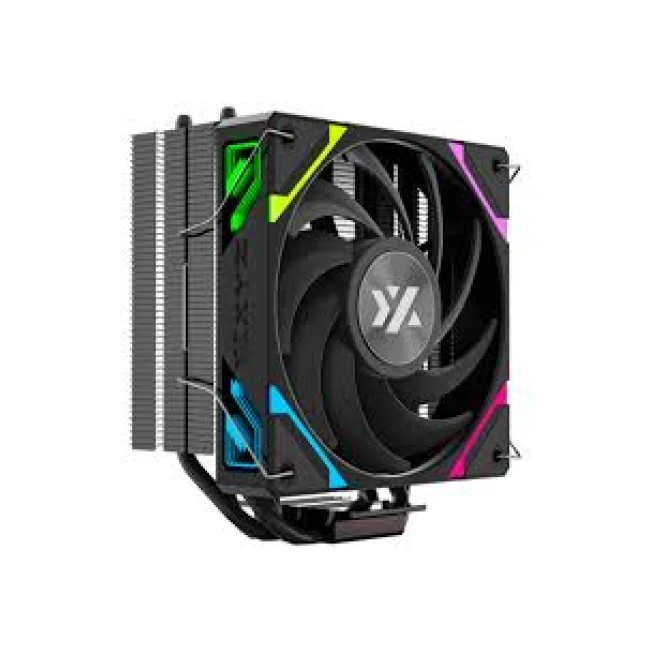 DISIPADOR CPU XYZ THERMAX 4 600-2000RPM ARGB 120*120*25MM BLACK