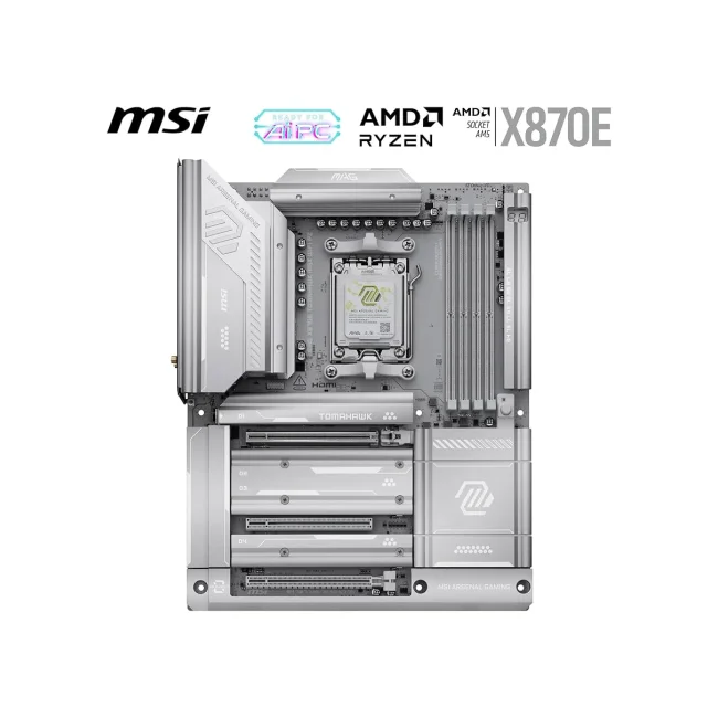 MSI MAG X870E TOMAHAWK MAX WIFI PZ placa base AMD X870E Enchufe AM5 ATX