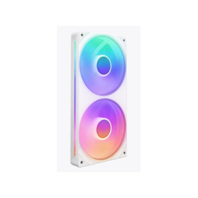 NZXT RF-U24HF-W1 sistema de refrigeración de computadora Gabinete de la computadora Ventilador Blanco