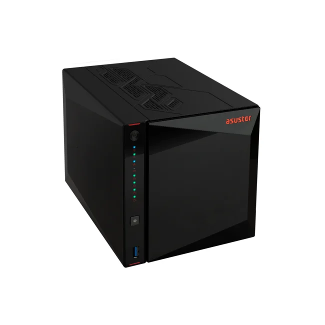 NAS ASUSTOR (AS5404T) NIMBUSTOR 4 GEN2 CELERON N5105, 4GB DDR4, 4X SATA3, 4X M.2 NVME SLOTS
