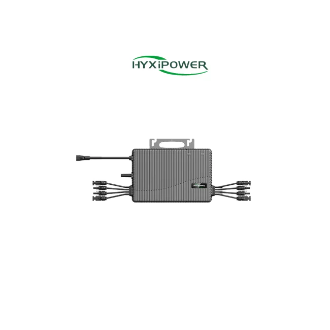 HYXIPOWER HYX-M2500D-SW - Microinversor Potencia Salida 2500W / Comunicación de monitoreo WIFI / Conexión Hasta 4 Módulos Solares / Protección IP67 / Diseño Tipo Gancho / Plug & Play / Compatible con Módulos Fotovoltaicos de 500 a 700 Watts