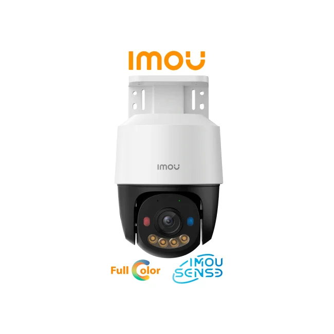 IMOU IPC-PS7FN-5M0 - Cámara IP PT 5 Megapixeles/ Lente 3.6mm/ Audio Bidireccional/ Disuasión Activa Mediante Luz Roja & Azul/ Soporta MicroSD de Hasta 512Gb/ AOR MODE/ 30Mts IR/ Para Exterior /