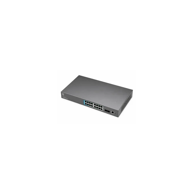 GRANDSTREAM GWN7802P PRO - Switch administrable Capa 2+ empresarial/ 16 puertos Gigabit PoE++ 802.3bt, hasta 60W por puerto/ 2 SFP+ 10G/ Presupuesto PoE 250W/ Capacidad 72 Gbps/ VLAN, QoS, ARP Inspection y anti-DoS/ Gestión GWN.Cloud y GWN Manager image 2