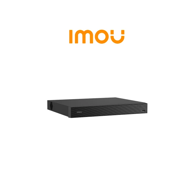 IIMOU NVR-N236-16P-8A0E-N - NVR de 36 Canales / 18 Canales PoE/ H.265/ Busqueda por Metadatos/  Audio Bidireccional/ Hasta 4K/ 2 SATA hasta 16 TB Cada Uno/ ONVIF
