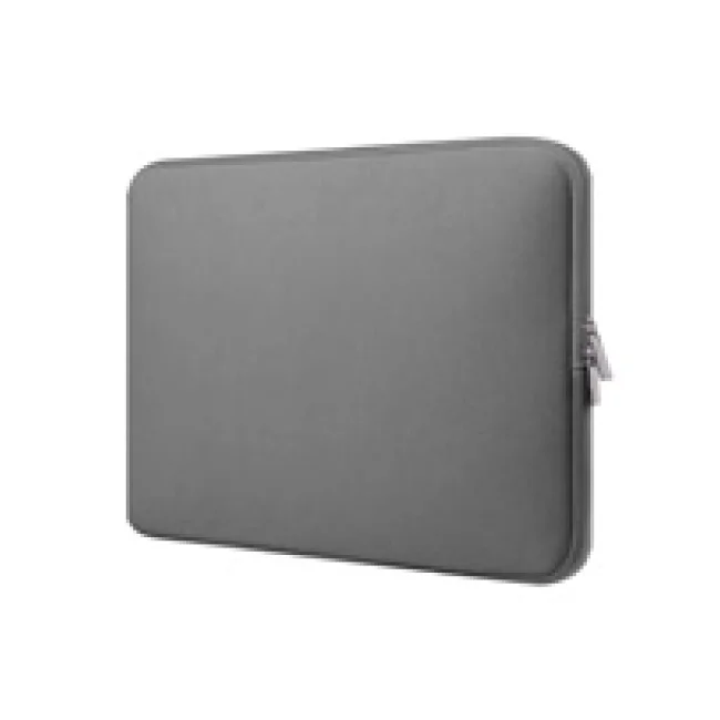 FUNDA DE NEOPRENO PARA LAPTOP 14.0", B&Aacute;SICA, GRIS image 2
