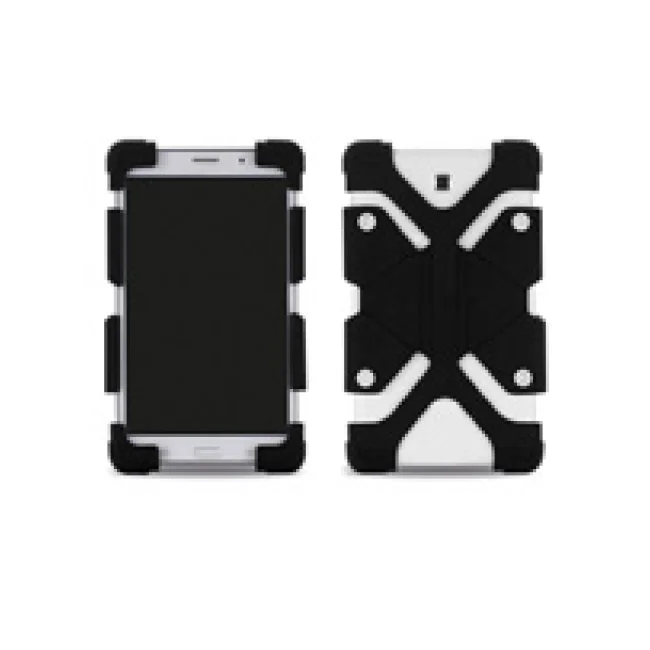 FUNDA PROTECTORA UNIVERSAL PARA TABLETAS DE 10" Y 12" DE SILIC&Oacute;N, NEGRO