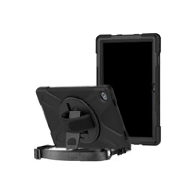 FUNDA DE USO RUDO CON CORREA Y GIRO 360&ordm; PARA LENOVO TAB M10 Plus TB125F / 128