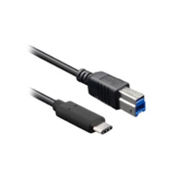 CABLE USB V3.0 TIPO "C" A TIPO "B", 1.0 m