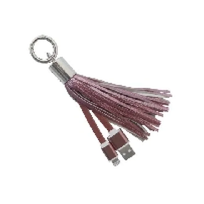 BRobotix 161234P cable de teléfono móvil Rosa 0.2 m USB A Lightning
