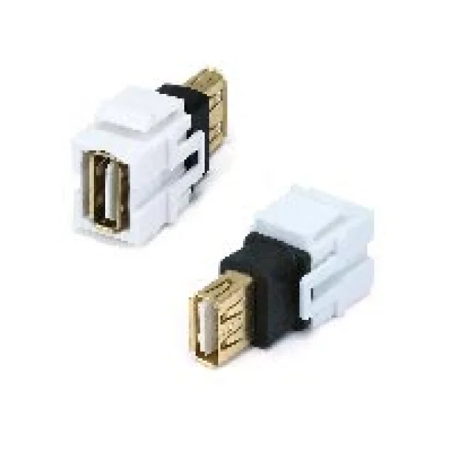 Data Components 065616 conector USB A FM Blanco
