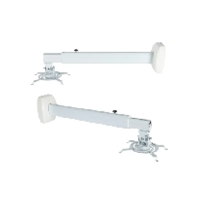 SOPORTE UNIVERSAL PARA PROYECTOR, BLANCO, EXPANDIBLE DE 51 CM A 80 cm